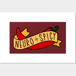 Neuro Spicy Posters and Art